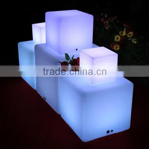 Waterproof LED Cube Seat Lighting Glowing Cube Seat HC-L014 thumbnail-3