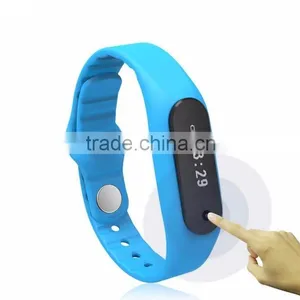 LCD Smart Watch, E6 Silicone Watch Band Sports Wristband Lcd Smart Watch thumbnail-4