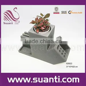 Top Quality Multi-use Polystone Pot Plant and Office Stationery Case thumbnail-1