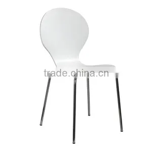 Dining Furniture High Quality Plywood Finish Colorful Chair thumbnail-4