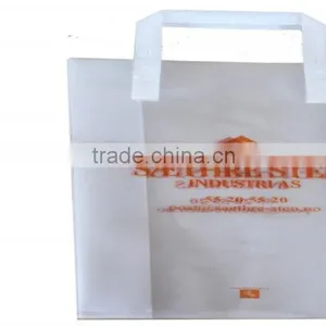 Soft Loop Handle Plasitc Bag With Square Bottom thumbnail-4