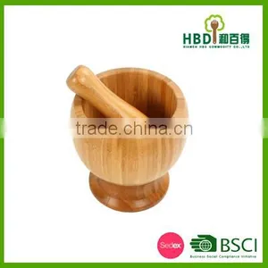 Bamboo /wooden Garlic Masher/Masher With Sticker thumbnail-2