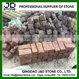 Red Sandstone Bricks and Sandstone Cobbles for Sale thumbnail-1