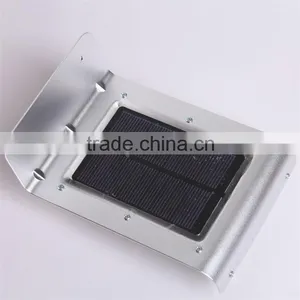 16 Led Panel Milk Half Round Lampshade Sensitive Motion Sensor Solar Sensor Wall Light thumbnail-5