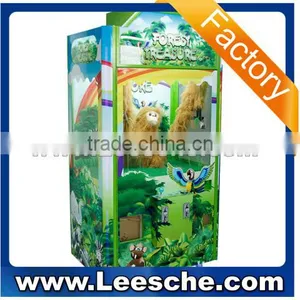 Kids Coin Operated Forest Treasure Toy Crane Machine Terminator Salvation Mini Arcade Game Machine for Children Game Center thumbnail-1