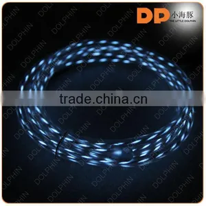 China Supplier Flowing Current EL Usb Cable Flashing LED Light Charging Cable thumbnail-1
