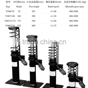 Elevator Oil Buffer YH66, YH67, YH67A, YH68, Black thumbnail-1