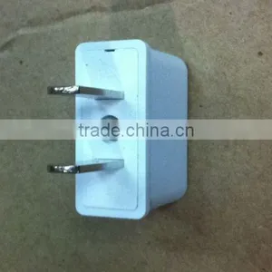 EU to US Plug Adaptor Convert 220v ac to 110v ac CE thumbnail-3