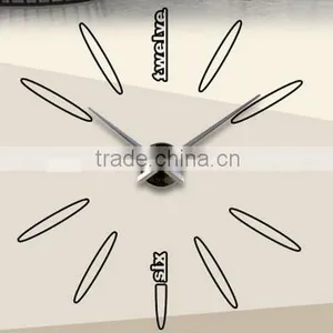 Large DIY Metal Acrylic Mirror Oversize Ajanta Wall Clock Models thumbnail-4
