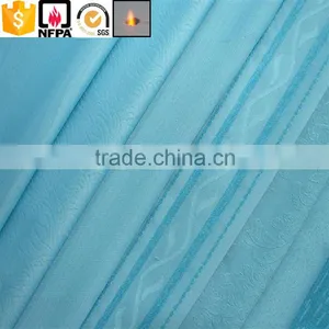 100% Jacquard Polyester Printed Fabric Design Living Room Curtains thumbnail-1