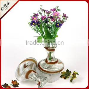 DD013 Wholsale Simple Fashion Glass Vase Clear & Glass Vase Wedding Centerpiece thumbnail-1