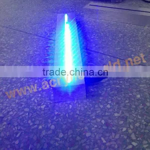 RGB LED Lighted Sign Base Acrylic RGB LED LOGO Sign / Base LED Edge Lit Sign Base thumbnail-1