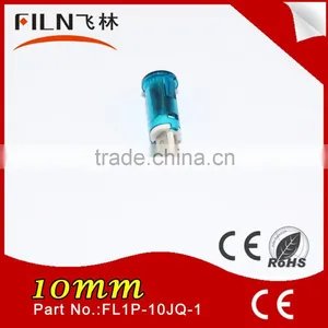 Waterproof Electrical Lamp Plastic 10mm Blue Indicator Neon Bulb 120v thumbnail-3