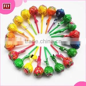 Hot Sale 18g Fruit Flavor Big Bom Lollipop Candy thumbnail-1