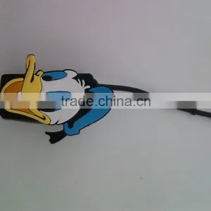 2016 Nice Silicone Cartoon Duck Key Chain,floating Key Chain,key Holder thumbnail-1