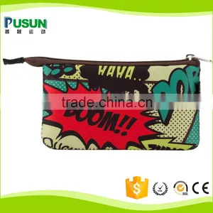 Promotion Fashion Purple Customized Pencil Case thumbnail-4