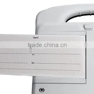 Color LCD Digital 3-channel Electrocardiograph ECGmachine EKG thumbnail-3
