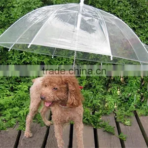 2017 High Quality Promotional Transparent Pet Dog Umbrella thumbnail-1