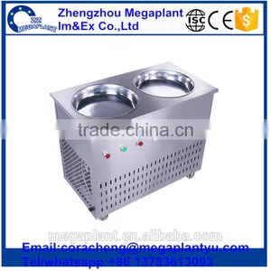 Fried Ice Cream Machine With 450mm Pan thumbnail-5