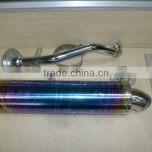 GY6 125CC-1 Muffler for Scooters AND Moped. thumbnail-1