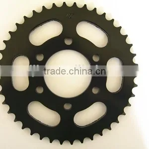 Wholesale Bajaj Boxer Chain and Motorcycle Sprocket Set With ISO9001 thumbnail-1