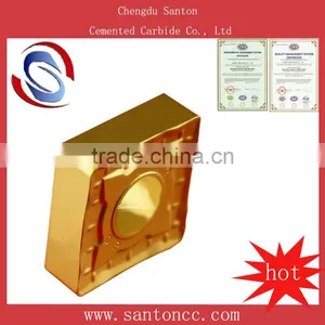 SNMG120408 Gold Coating Carbide Insert thumbnail-1