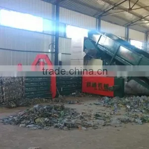 Automatic Hyraulic Scrap Plastic Baler/ PET Bottle Baler/ Plastic Film Baler thumbnail-1