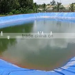China Supplier Waterproof Cross Laminatede Reinforced Plastic Eyelets Tarpaulin for Pool Cover thumbnail-3