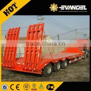 3 Axles Price Low Bed Truck Semi Trailer 70t thumbnail-6