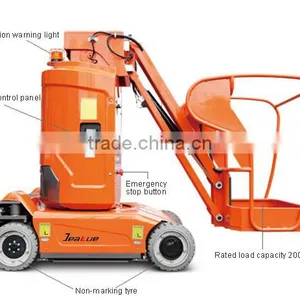 CE ISO Electric Scissor Lift Self-propelled Aerial Work Platform Jeakue JK01240 thumbnail-2