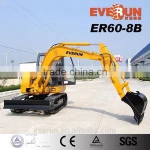 EVERUN Brand New Full Hydraulic 7 Ton Crawler Excavator 4WD thumbnail-1