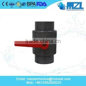 MZL 1/2",3/4",1",1-1/4",1-1/2",2" PVC Ball Valves thumbnail-2