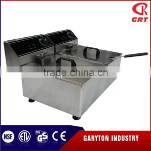 GRT - E20C Commercial 2 Tank Deep Fryer thumbnail-1