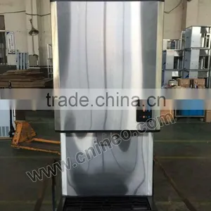 155kg/24h Multifunctional Ice Maker With Water Cooler For Sale And Price/Ice Maker With Water Dispenser thumbnail-1