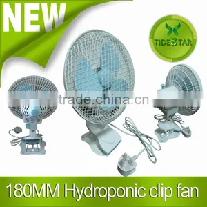 7in CLIP ON FAN FOR HYDROPONICS thumbnail-1