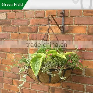 Decorative Garden Flower Planter With Coco Liner thumbnail-1