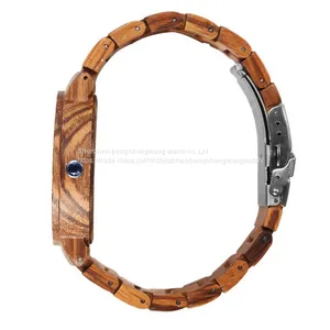 High Quality New Design Wooden Watch Wood Branded Watch Women thumbnail-3