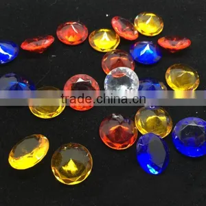 Crystal Acrylic Diamond Confetti Wedding Table Decoration thumbnail-2