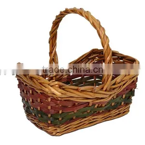 Wicker Small Gift Baskets With Handmade for Festival thumbnail-1
