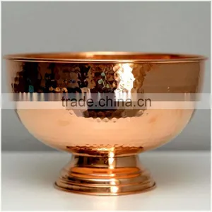 Solid Copper Punch Bowl thumbnail-1