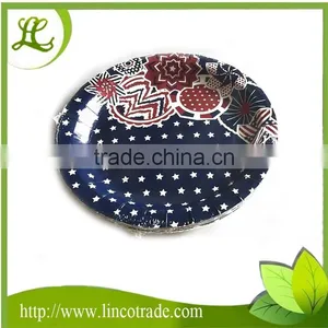 7 Inch Party Paper Disposable Plate thumbnail-6