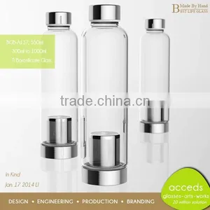 Design New Innovations Ti-Borosilicate Glass Water Bottle Filter thumbnail-6