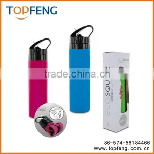 Eco Squeeze Silicone Water Bottle / Silicone Water Bottle / Squeeze Water Bottle thumbnail-1