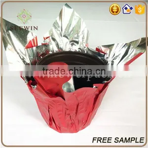 Decorative Aluminum Laminated Films Plastic Flower Stand thumbnail-4