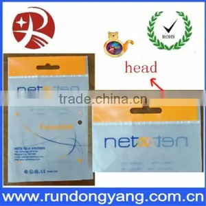Printed Plastic Die Cut Bags for Packing /card Head Bags thumbnail-1