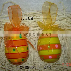 Easter Egg Hanging Decoration-ceramic Egg thumbnail-1
