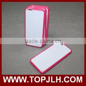 White PC Case With TPU Edge uv Printing Phone Case for Iphone 6 thumbnail-1