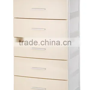 Durable 3 Drawer Lightweight Storage Cabinet For Closet/Office thumbnail-5