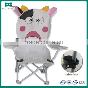 Cow Pattern Animal Style Kids Folding Camping Chair thumbnail-1