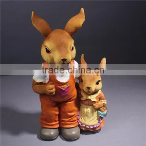 Custom Home and Garden Rabbit Garden Statues thumbnail-2